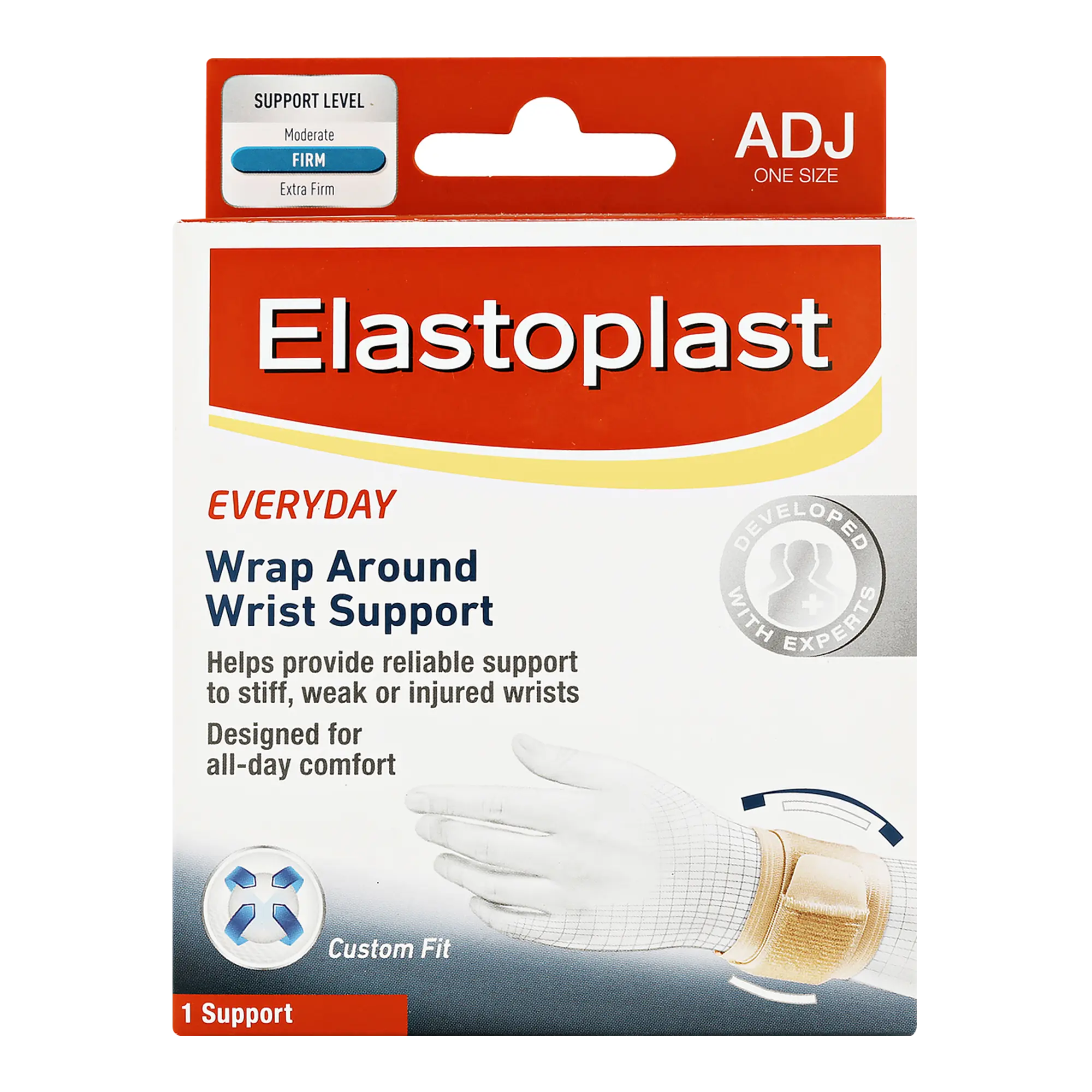 Wrap Around Wrist Support Wrist Brace Elastoplast Sport